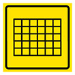 Визуальная пиктограмма «Табло», ДС60 (полистирол 3 мм, 150х150 мм)